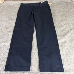 Free Assembly Mens Chino Pants Navy Blue Straight Leg 32x30 NWT